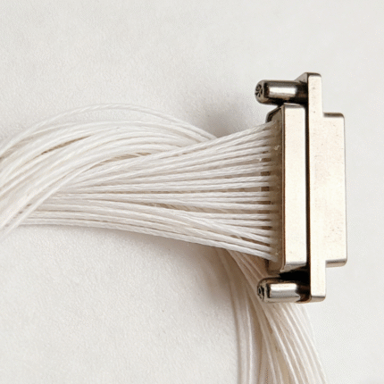 J30J Series Micro Rectangular Electrical Connector, J30J-9tjl-100cm