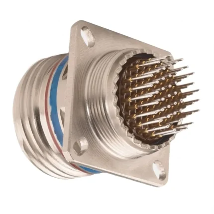 IL-DTL-38999 Series III PCB mount connector with straight PC tail contacts