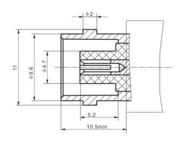 BNC Connector Interface Mating Dimensions-1