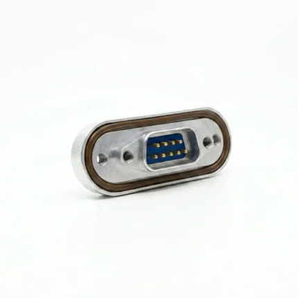 Hermetic D-Sub Vacuum Feedthrough Connector Stainless Steel Flange