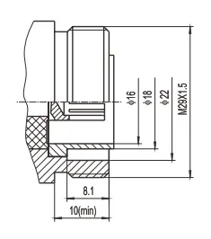 L29 Connector Interface Mating Dimensions-1