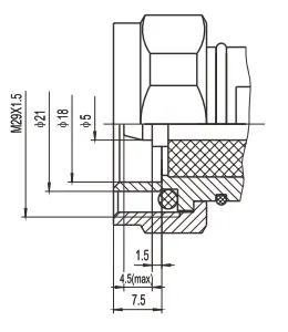 L29 Connector Interface Mating Dimensions-2