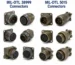MIL-DTL-5015 vs MIL-DTL-38999 connectors side-by-side comparison of military circular connector plug and receptacle assemblies