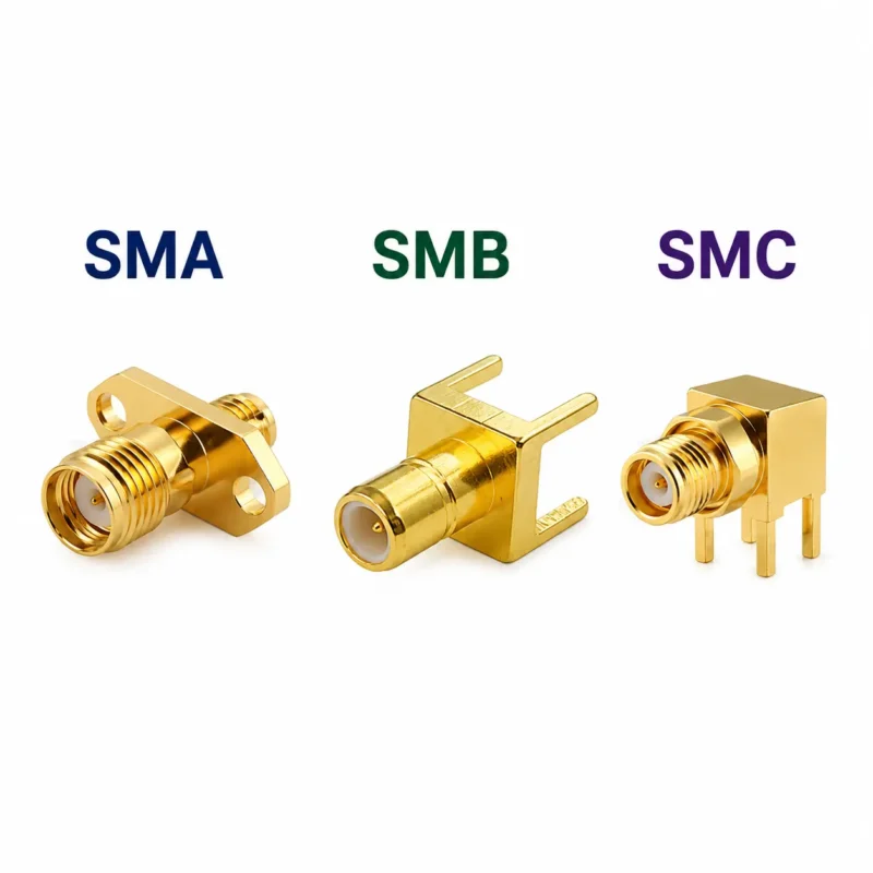 SMA vs SMB vs SMC Connectors