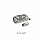 TNC-JW3Y right-angle RF coaxial connector plug