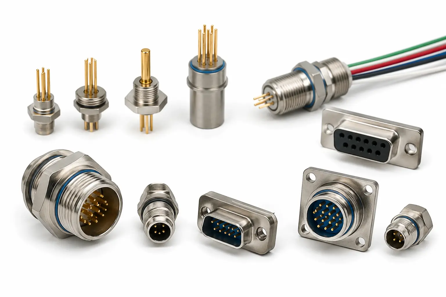 hermetic circular connectors and sealed feedthrough connectors supplier